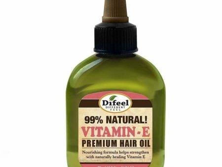 Difeel: Vitamin-E Premium Hair Oil 2.25oz Hot on Sale