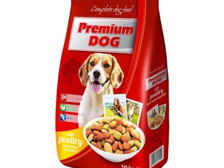 Premium Dog Poultry & Vegetable - 10kg on Sale