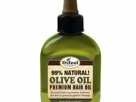 Difeel: Olive Oil Premium Hair Oil 2.5oz Online now