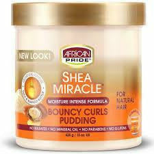 African Pride: Shea Miracle Bouncy Curls Pudding Discount