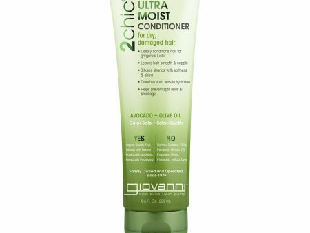 Giovanni: 2Chic Avocado & Olive Oil Ultra-Moist Conditioner 8.5oz Cheap