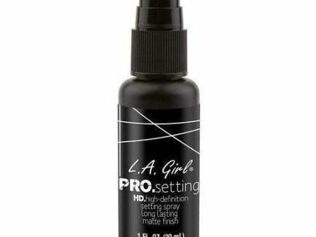 L.A. GIRL: PRO HD Matte Finish Setting Spray 1oz on Sale