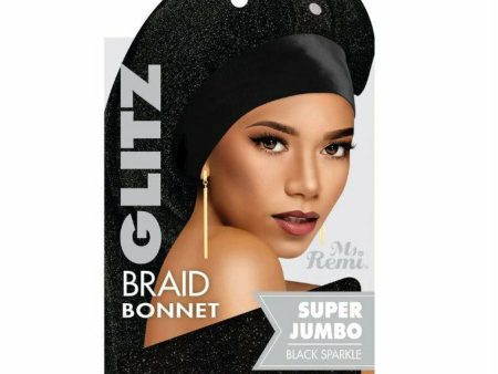 Ms. Remi: Premium Glitz Braid Bonnet For Discount