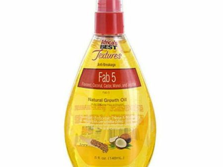 Africa s Best: Fab 5 Natural Growth Oil 5oz Sale