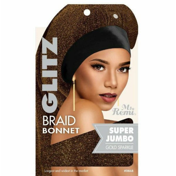 Ms. Remi: Premium Glitz Braid Bonnet For Discount