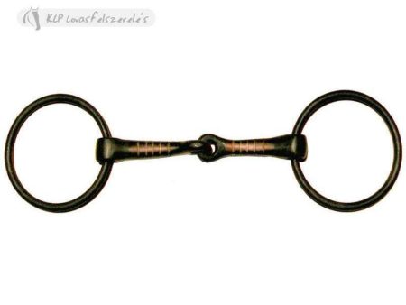 Natowa Black Snaffle Bit on Sale