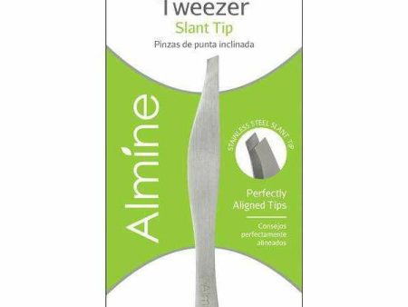 Almine: Slant Tip Tweezers #6208 For Discount