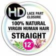 Shake N  Go: Ibiza - Straight 12  HD Lace Closure on Sale