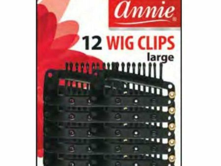 Annie: #3226 Large Wig Clips 12ct. Online Sale