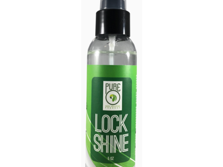 Pure O Hair Solutions: Lock Shine Spray 5oz Supply