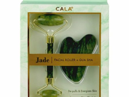 Cala :JADE ROLLER + GUA SHA SET #67529 Sale