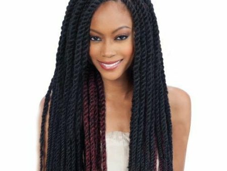 FreeTress: Equal Cuban Twist Braid 16  Synthetic Hair Double Strand Style Online Hot Sale