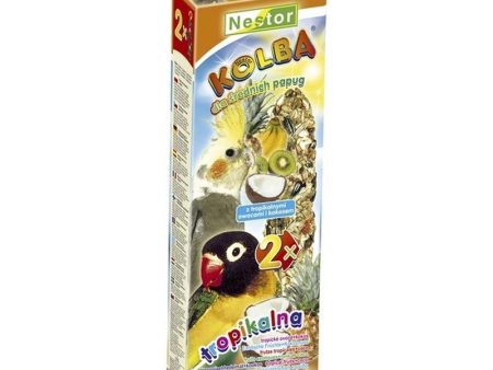 Nestor Sticks For Medium Parrots With Tropical Fruits - 115g on Sale