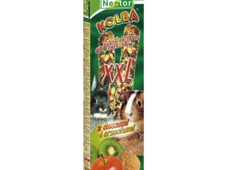 Nestor XXL Sticks For Big Rodents & Rabbits - Fruit & Nut - 165g Online Sale