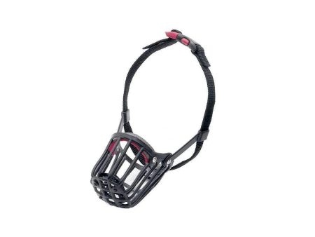 Karlie Muzzle With Click Fastener - 34*34-58cm (Black) on Sale