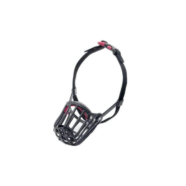 Karlie Muzzle With Click Fastener - 34*34-58cm (Black) on Sale