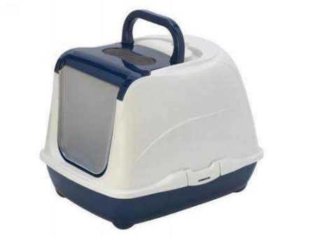 New Moderna Flip Cat Litter Box  Blue Berry  Sale