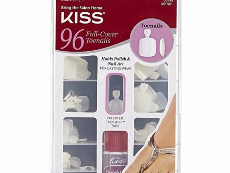 KISS: 96 Full-Cover Toenail Kit #50543 For Discount