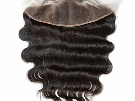 13x4  Lace Frontal 100% Unprocessed Human Hair - Body Wave Hot on Sale