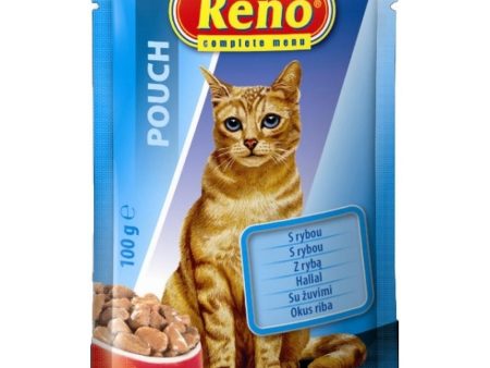 Reno Cat Pouch Fish - 100g Online now