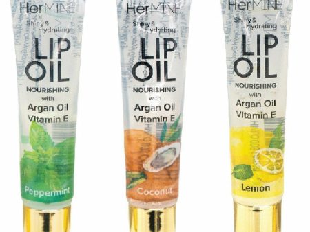 HerMine Lip Oil with Argan Oil & Vitamin E Hot on Sale