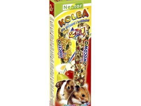 Nestor Sticks For Rodents & Rabbits With Eggs & Fruits - 115g For Cheap