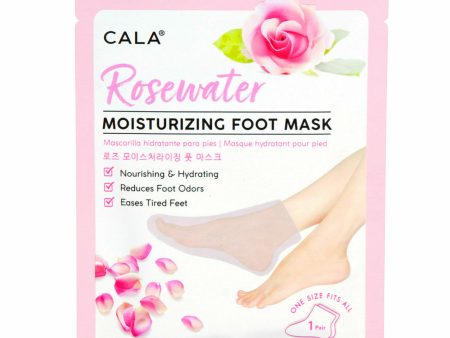 Cala: Moisturizing Foot Mask Rose #67175 Supply