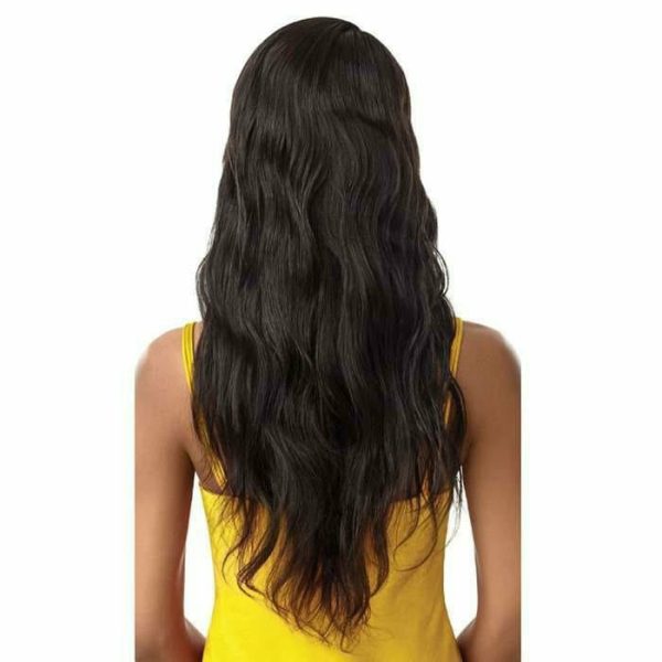 Outre: 100% Human Hair Lace Front Wig - Natural Wave 28  Fashion