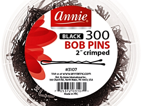 Annie: 300 Ball Tipped Bob Pins Crimped 2   #3107 Cheap