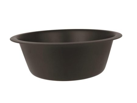 Raintech Steel Bowl Black 0,700l   16,5cm Supply