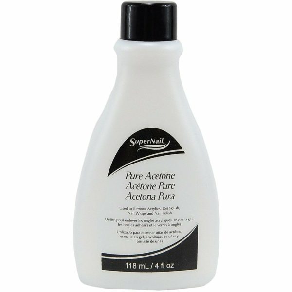 SUPER NAIL: Pure Acetone Polish Remover 4oz Online Hot Sale