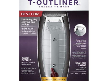 ANDIS: T-Outliner® T-Blade Trimmer Online Sale