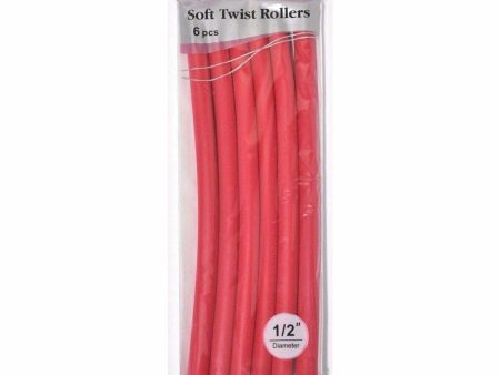 ANNIE: 10  Soft Twist Rollers 1 2  #1206 For Discount