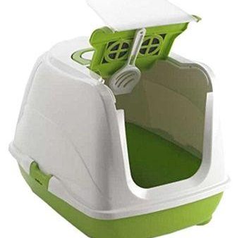 New Moderna Flip Cat Litter Box  Green  Sale