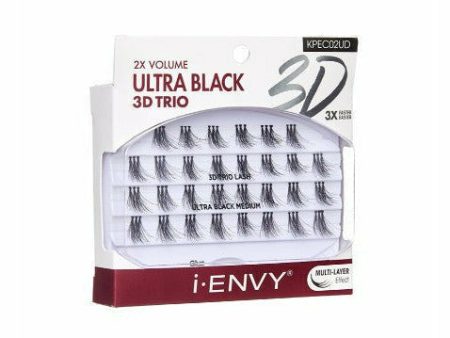 Kiss: i Envy Ultra Black 3D Trio Lash Extensions Online