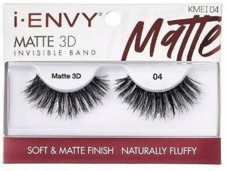 Kiss: Matte 3D Invisible Band Fluffy Eyelash Cheap