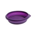 Karlie Silicone Travel Bowl (Foldable) - 500ml (Purple) For Sale