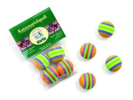 Karlie Soft Rainbow Play Balls 4cm, 4 pcs For Discount