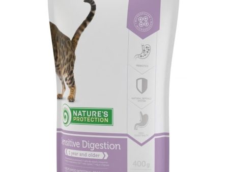 Natures Protection Cat Sensitive Digestion - 400g on Sale