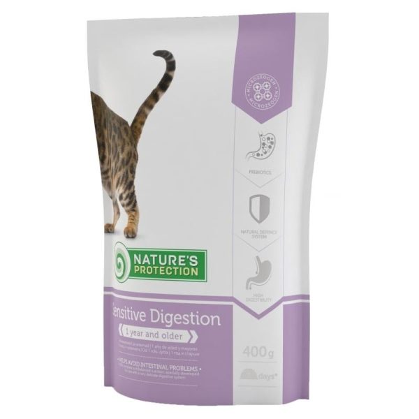 Natures Protection Cat Sensitive Digestion - 400g on Sale