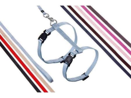 Karlie Sporty Style Plus Cat Harness With Lead Light Blue 110cm*10mm For Cheap