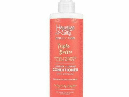 Hawaiian Silky: Triple Butter Hydrate & Define Conditioner 12oz For Sale