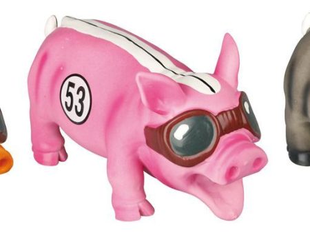 Karlie Latex Race Pig with Sound 21cm Cheap