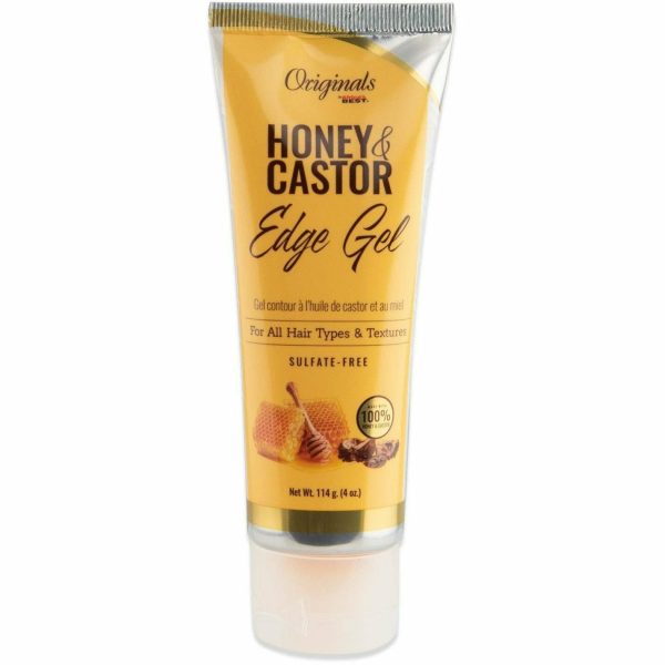 Africa s Best: Honey & Castor Edge Gel 4oz Supply