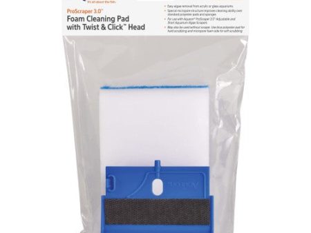 Aqueon ProScraper 3.0™ Foam Cleaning Pad & Twist & Click™ Head 1 Each One Size by Aqueon For Cheap