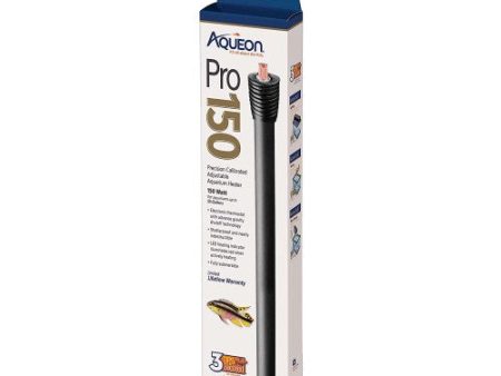 Aqueon Adjustable PRO Aquarium Heater 1ea Up To 55 Gallon, 150 W by Aqueon Sale