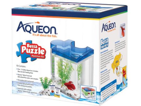 Aqueon Betta Puzzle Kits Blue, .5 Gallonlon by Aqueon Sale